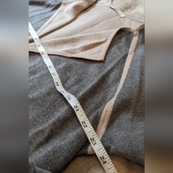 Betty Barclay grey/tan knitted cardigan XL - Picture 4 of 8